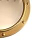 Round brass porthole mirror, 60s