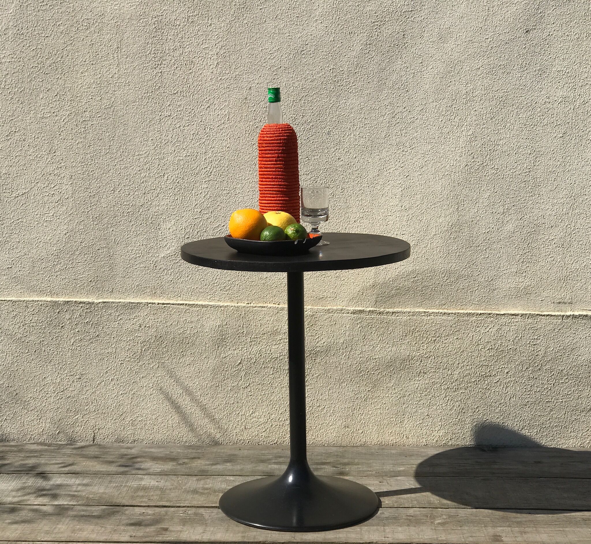 Tulip foot side table