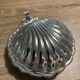 Scallop shell butter dish stainless steel