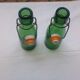 Pair of 2 Bulach glass bottles