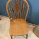 Chair Windsor Wheelback vintage solid wood