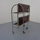 Vintage Optic Rosewood Pressalit Tea Cart, 1970s