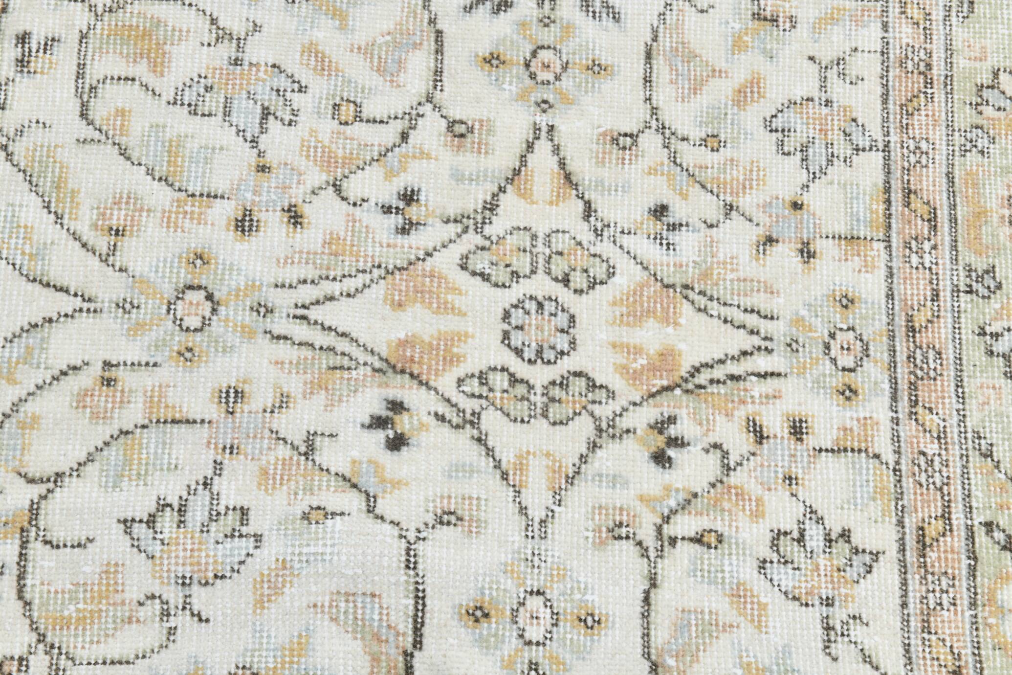 Soft Color Classic Oushak Vintage Rug, 180x290 Cm