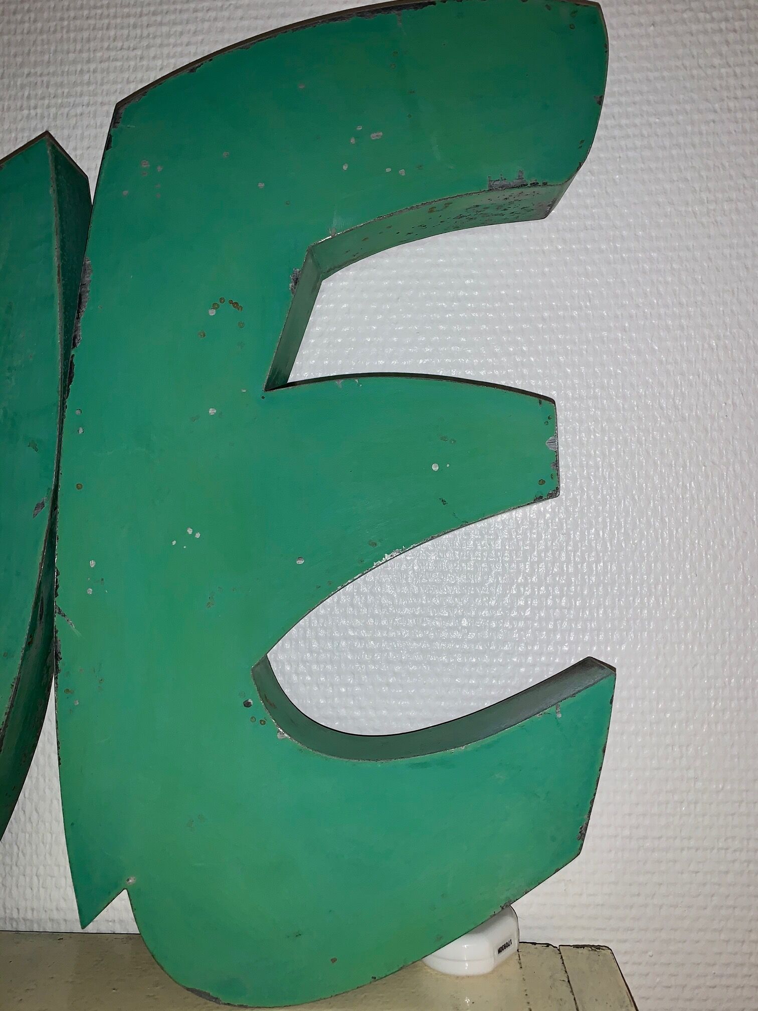 Vintage letters forming the word street