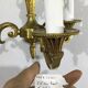 3 light bronze chandelier