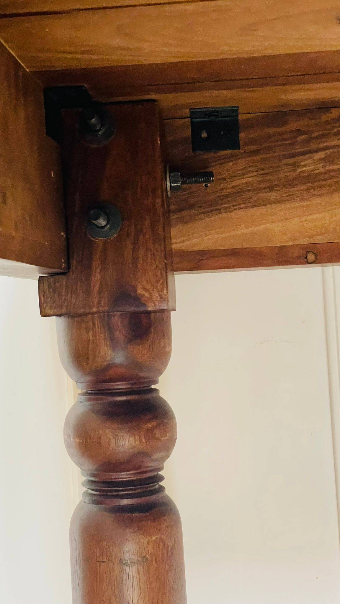Dining table in solid sheesham — Indian colonial style — John Lewis