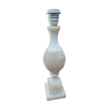 White marble bedside lamp