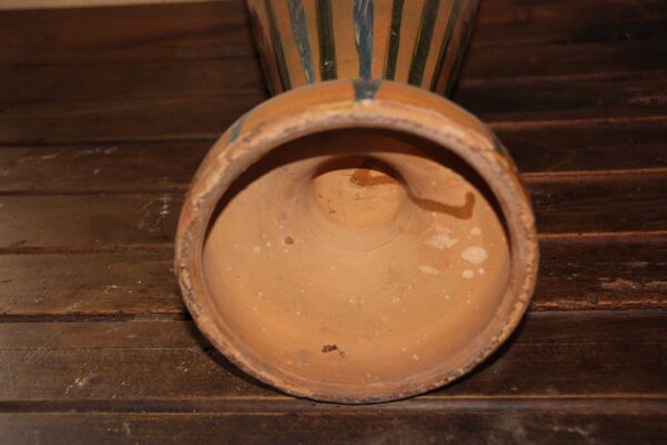 Grand vase en céramique art deco