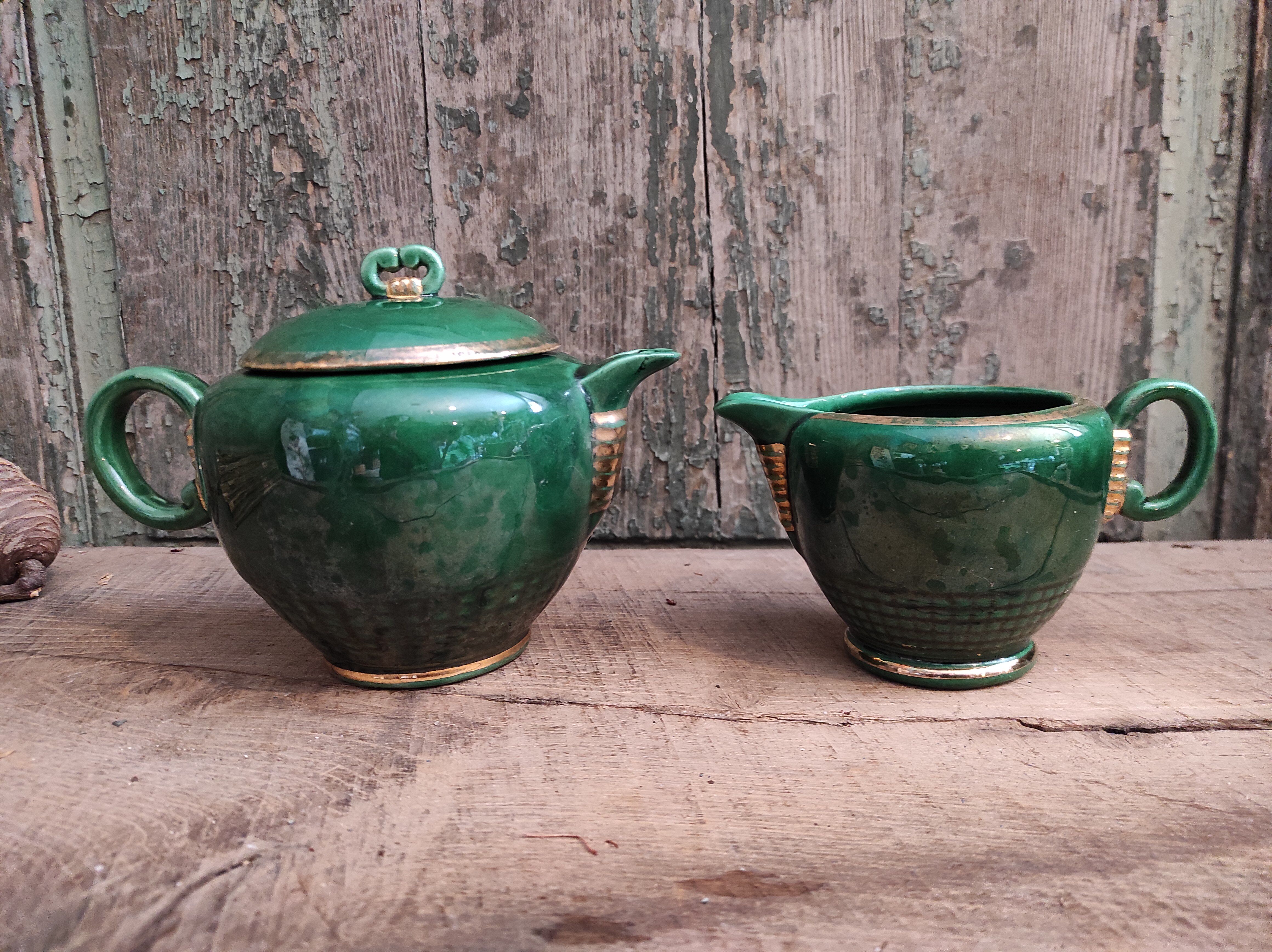 Vintage Saint Clément tea set