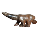 Polar bear, bronze pierre chenet.