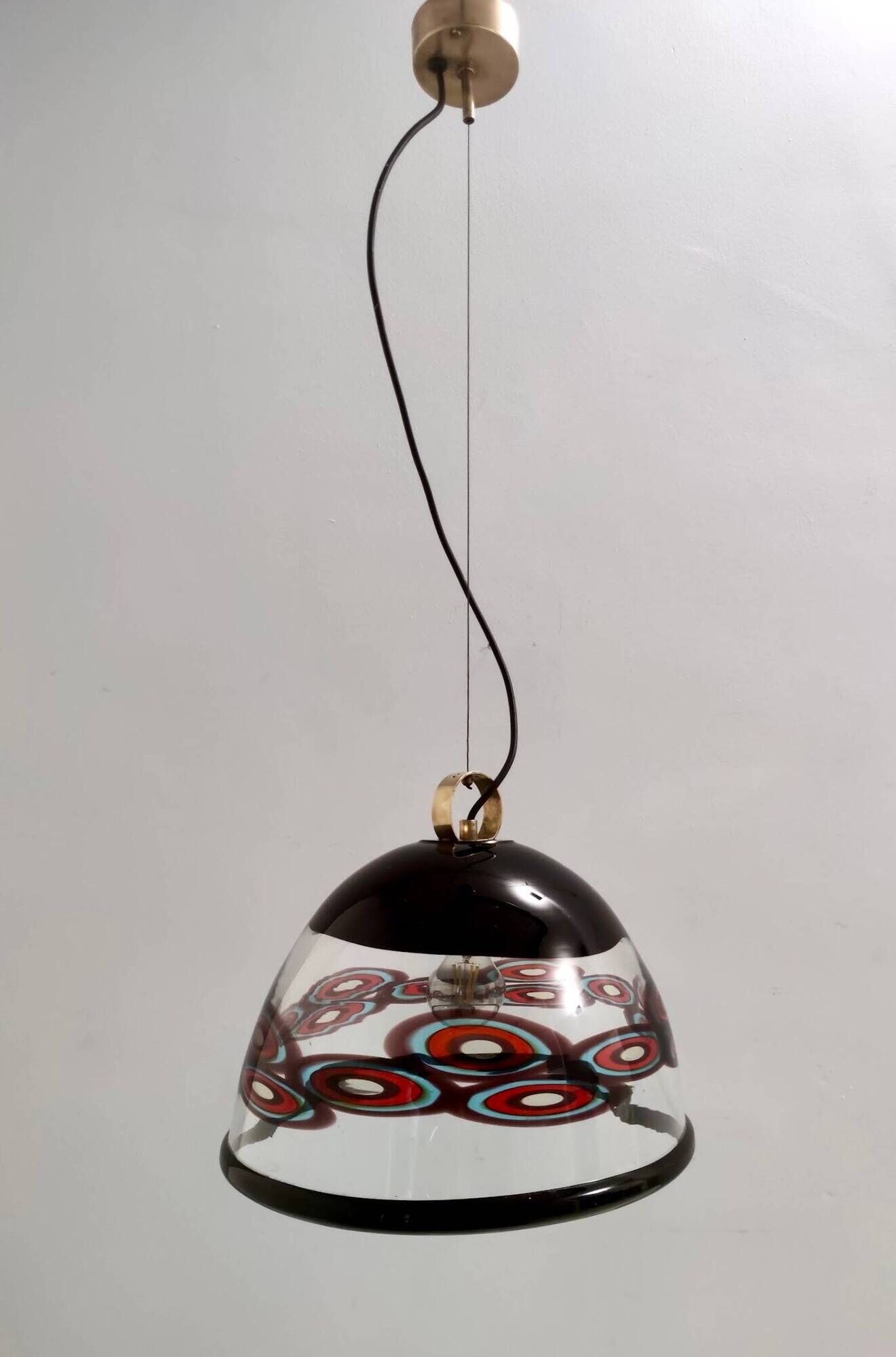 Vintage Murano Glass Pendant by Angelo Barovier for Barovier & Toso, Italy