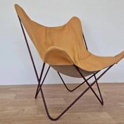 Vintage midcentury BKF Hardoy butterfly chair, 1970s