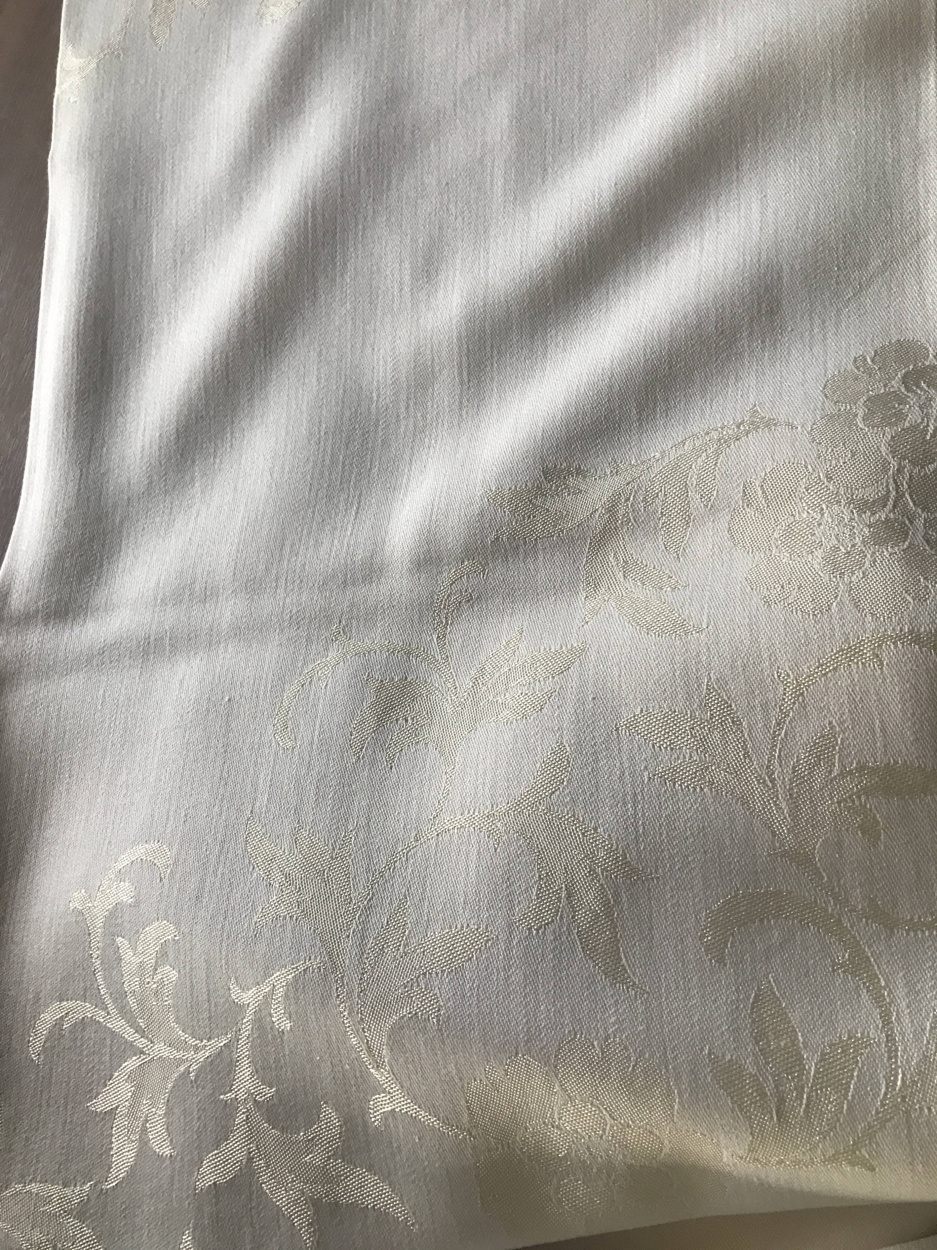 Old tablecloth