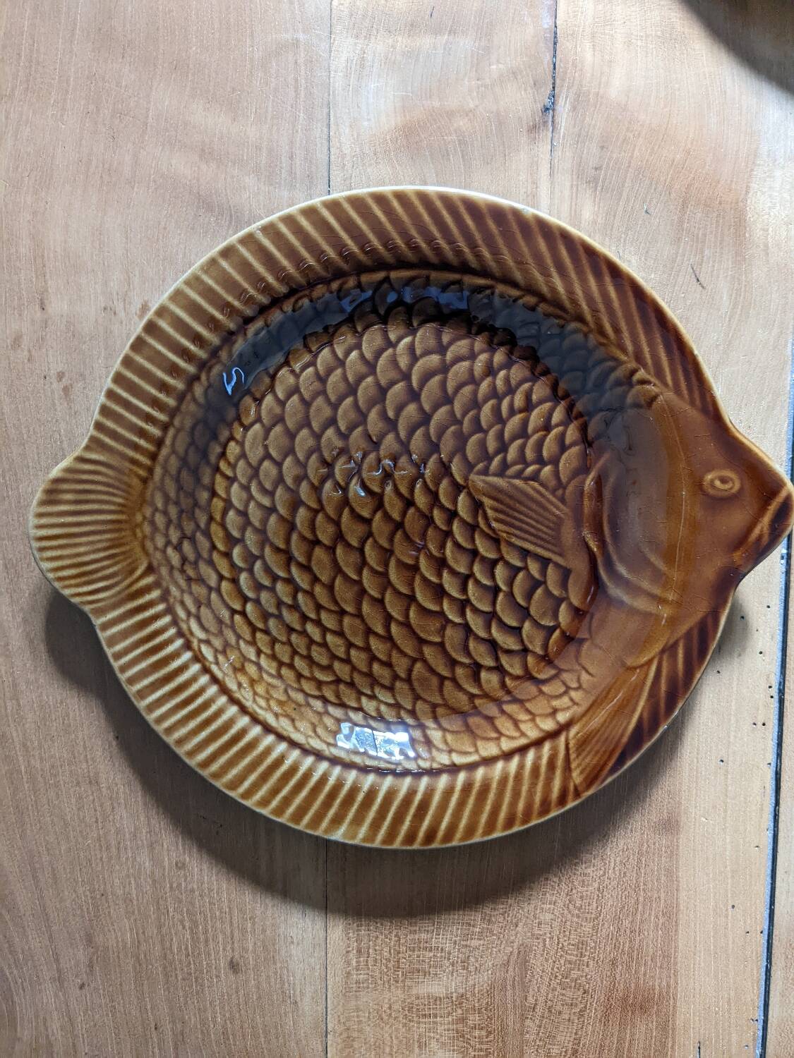 Sarreguemines fish plates and dishes