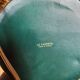 Vintage leather and brass desk lamp Le Tanneur