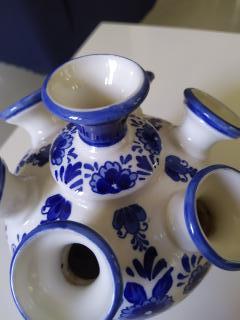 Delft tulip vase