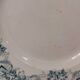 Lot de 3 assiettes plates terre de fer St-Amand "Athénes"
