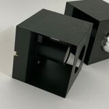 3 cubic sconces from the 1960s