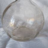 1 lot de 2 carafes à vin anciennes en cristal