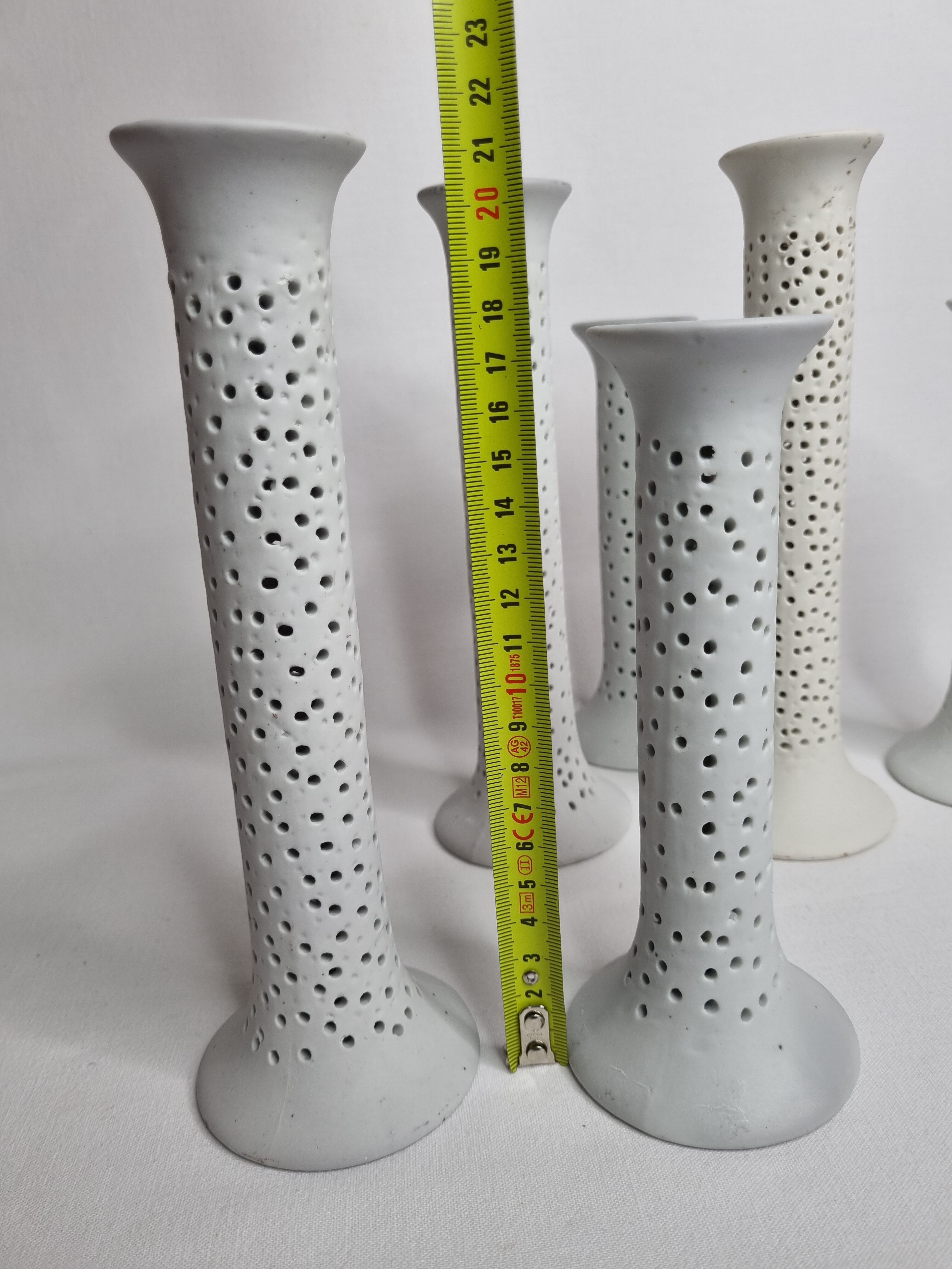 Set of 6 Candlesticks Broste Copenhagen