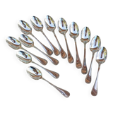 12 Christofle dessert spoons