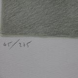 Lithographie signée numérotée Pierre Boncompain