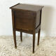 Table de chevet en noyer 1900