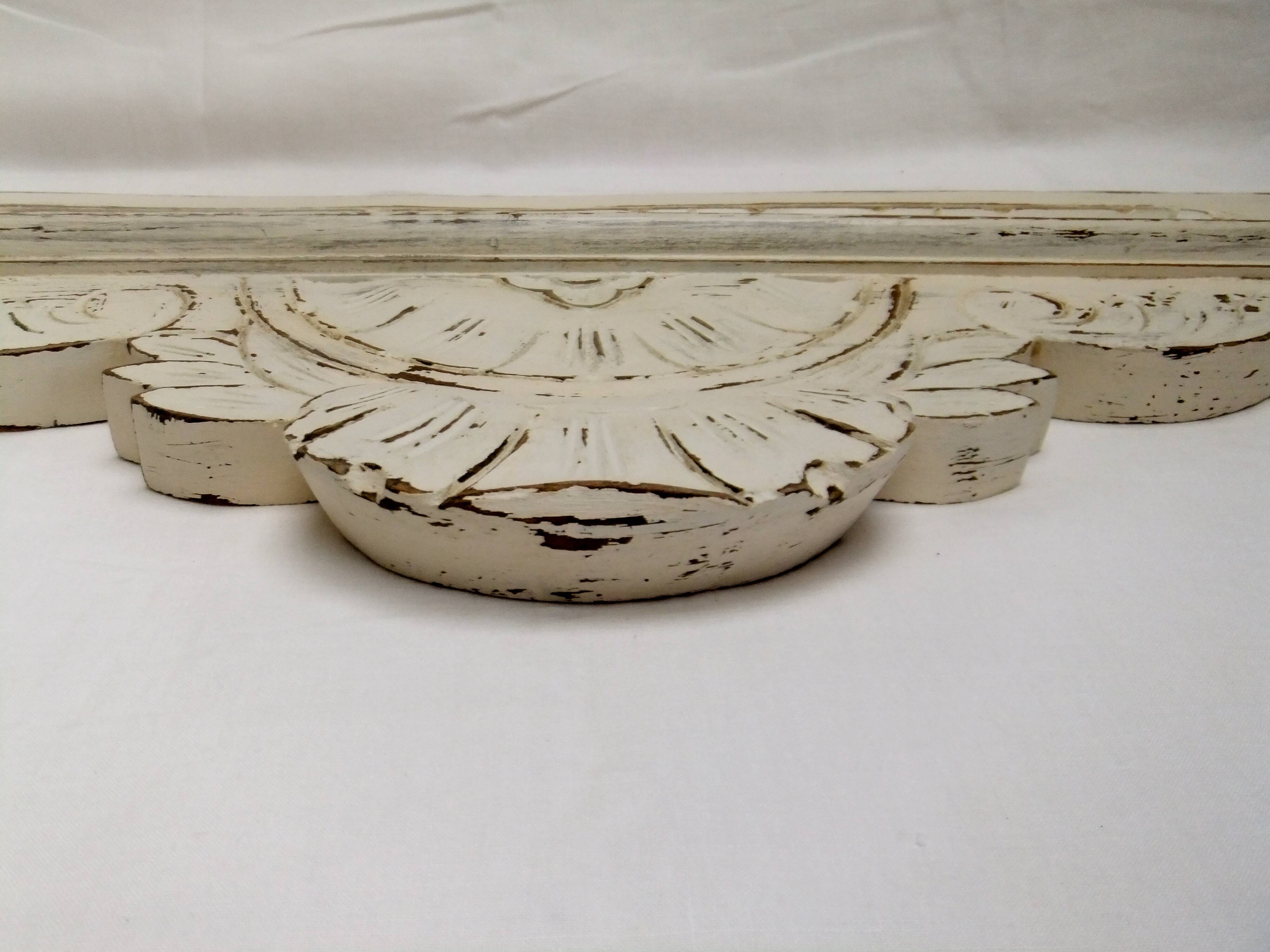 Art Nouveau pediment wood furniture patina furniture ornament