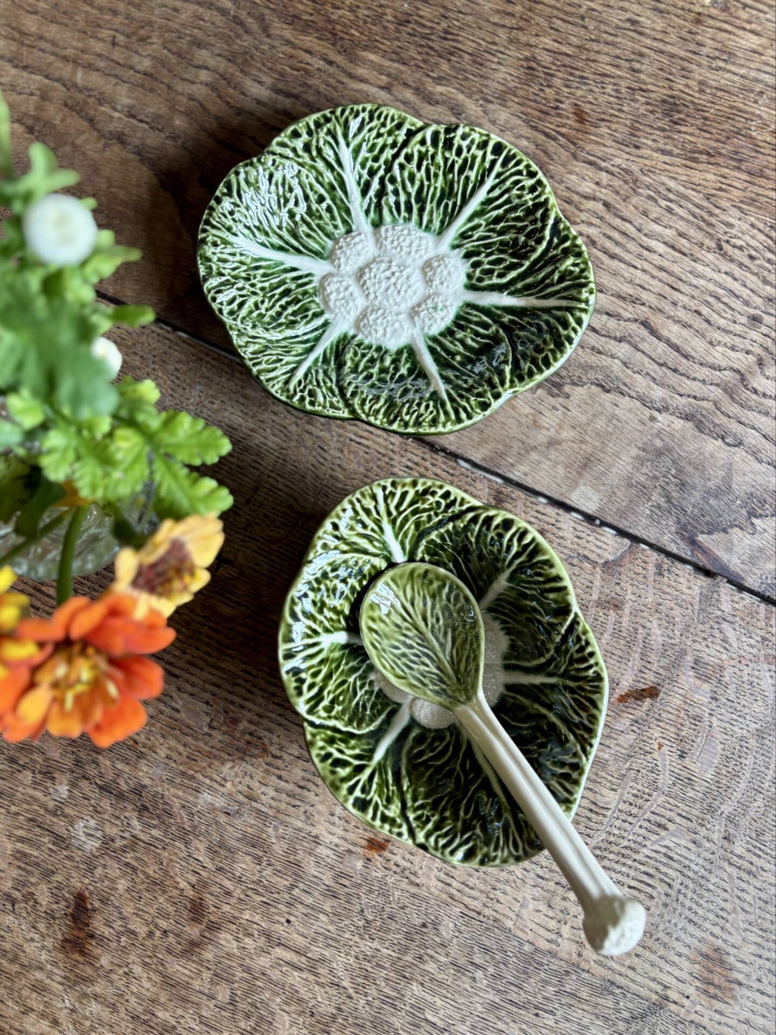 Ceramic ramekin cauliflower