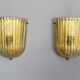 Pair of sconces, Murano glass, by Barovier & Toso, Italy, 1970s