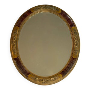 miroir vintage doré