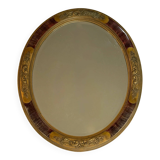 Vintage gold wooden mirror