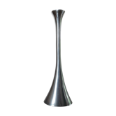 Bougeoir scandinave moderniste en aluminium années 70