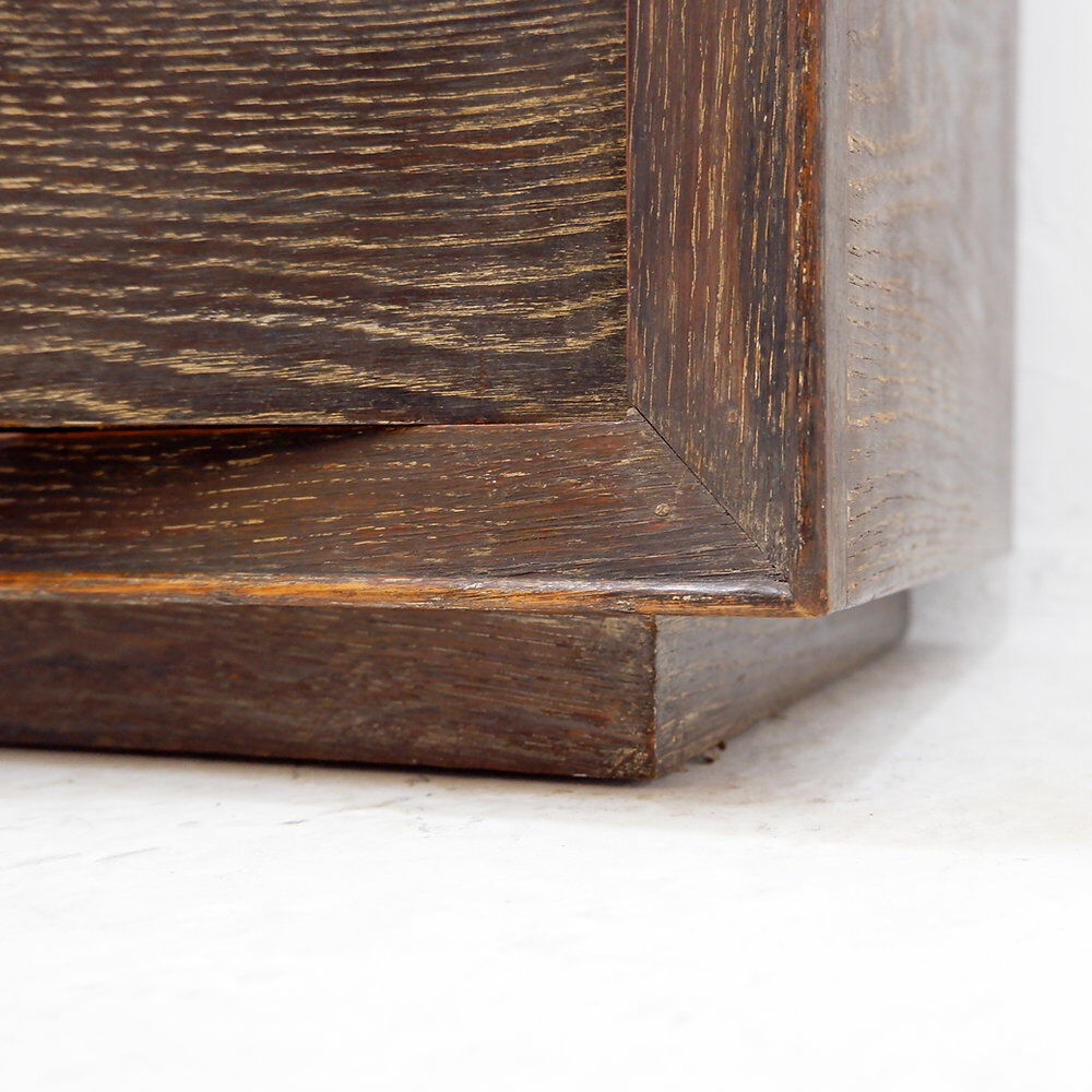Wenge wood vintage sideboard - modernist style