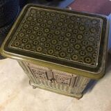Ceramic stove, oven green earthenware