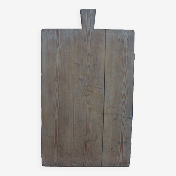 Antique bread cutting board 74 x 42 cm