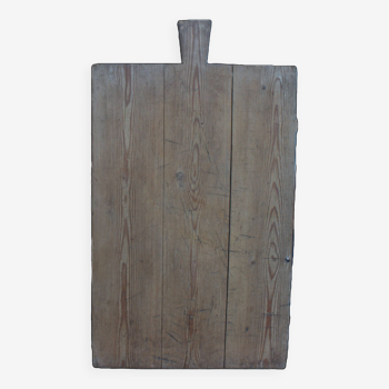 Antique planche à découper à pain 74 x 42 cm