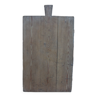 Antique planche à découper à pain 74 x 42 cm