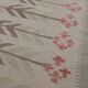 Tapis Kilim marron kaki, tapis tissé plat en laine de style scandinave