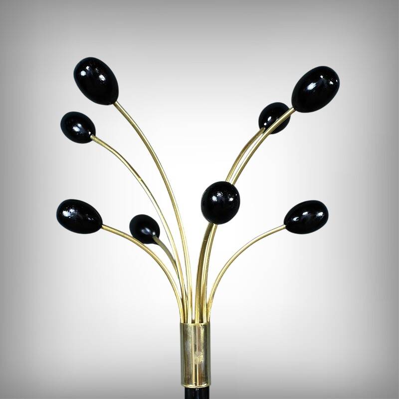 Coat Rack in Lacquered Metal, Italian Design – 1960