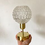 Vintage ceiling lamp glass globe