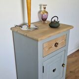 Meuble confiturier pin massif style Alpin
