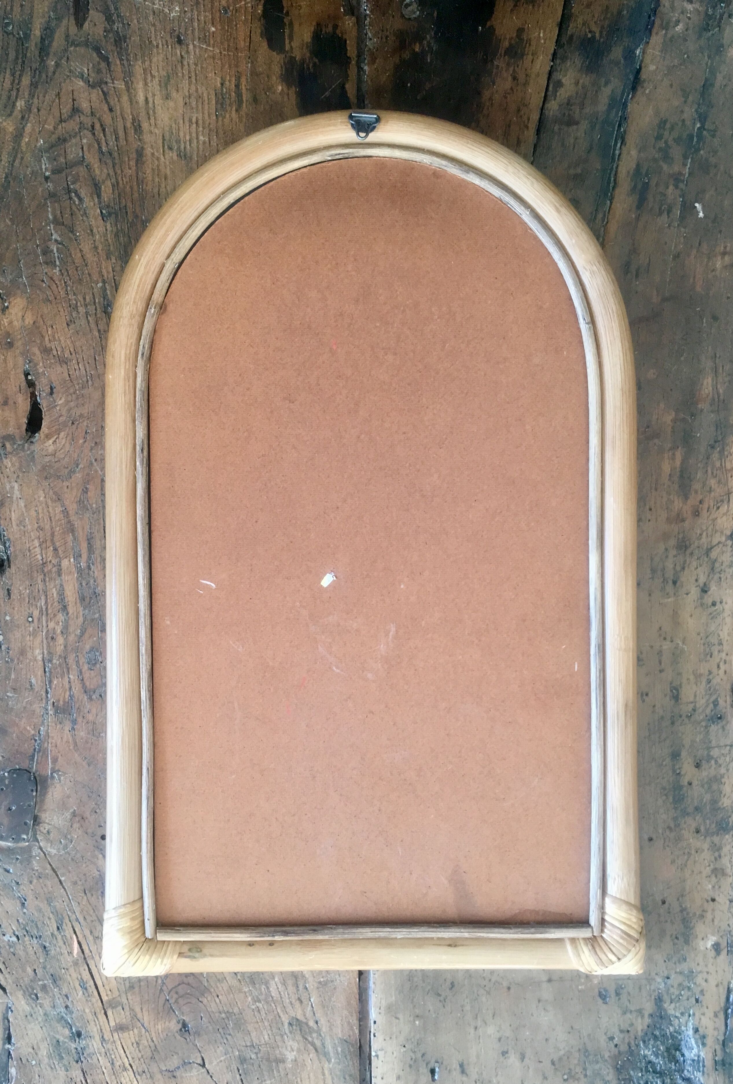 Mirror rattan 56x36cm