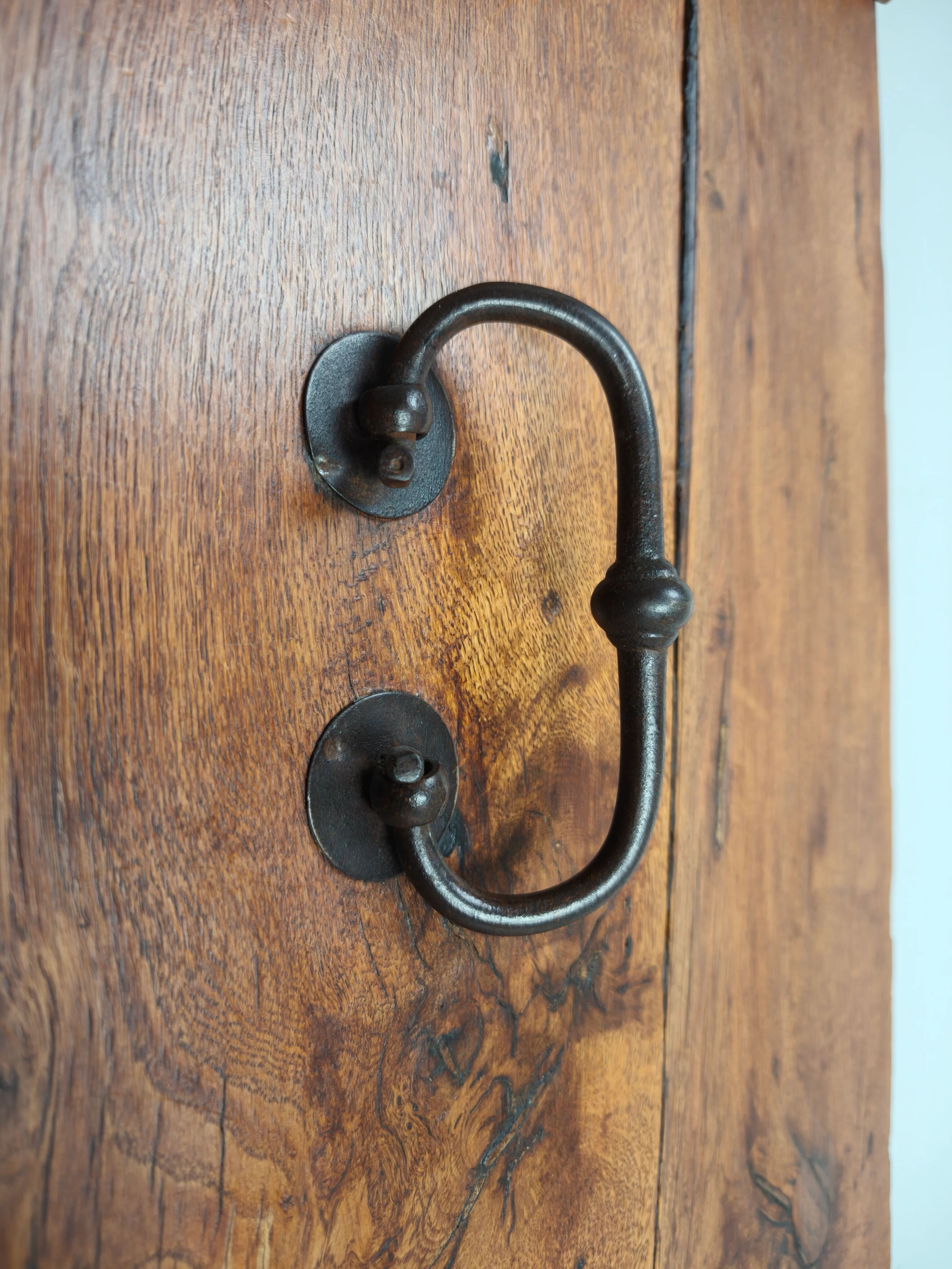 Coffre de campagne européen en pin du XIXe siècle / coffre superposé