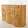 Commode « feuilles » en rotin