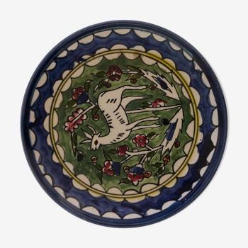 Hand-painted wall plate