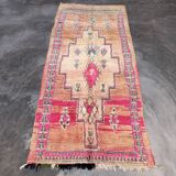 Colorful Boujad Moroccan rug - 369 x 176 cm