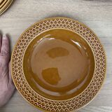 Set of 12 Pagnossin earthenware plates