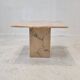 Italian marble coffee table, 1980s