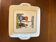 Vintage square plate Alsatian person Villeroy & Boch